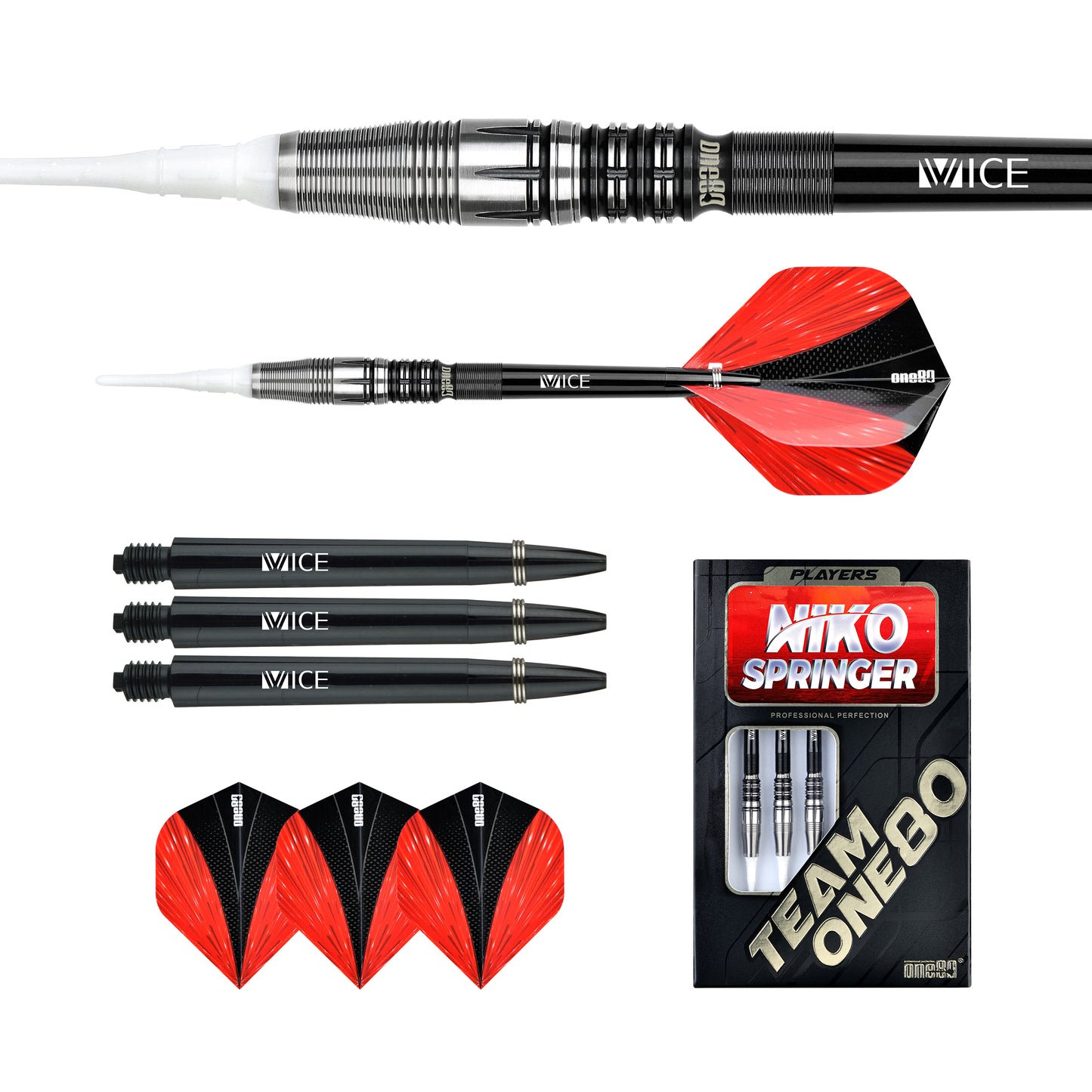 One80 Niko Springer Softdarts 18g