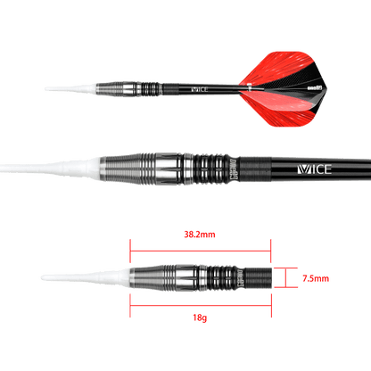 One80 Niko Springer Softdarts 18g