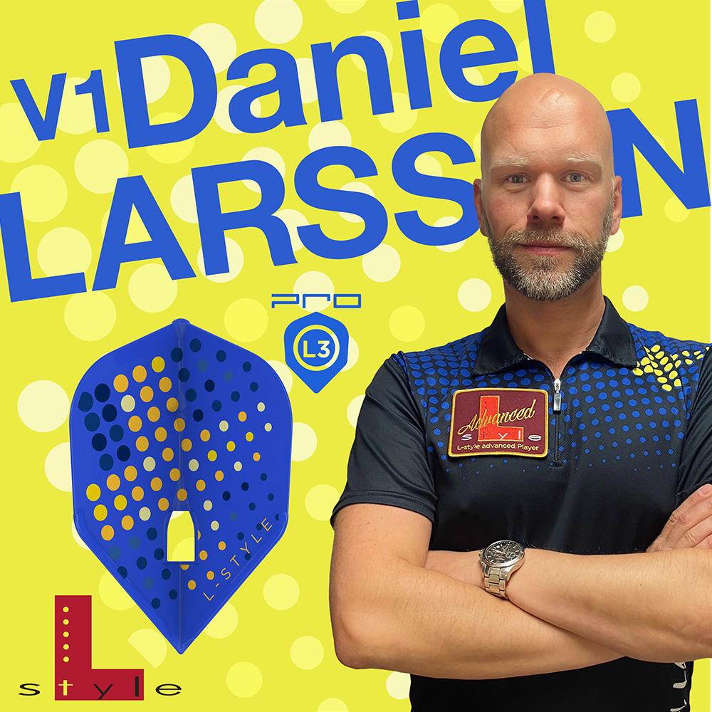 L -Style Signature Flights -  Daniel Larsson V1 L3PRO - Blue