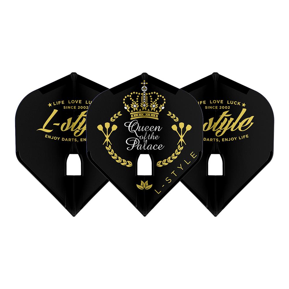 L-Style - Fallon Sherrock Champagne Signature Flights - Queen of the Palace - black gold - Flight