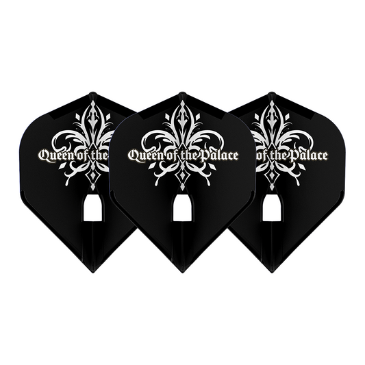 L-Style - Fallon Sherrock Champagne Signature Flights - Queen of the Palace - black white - Flight