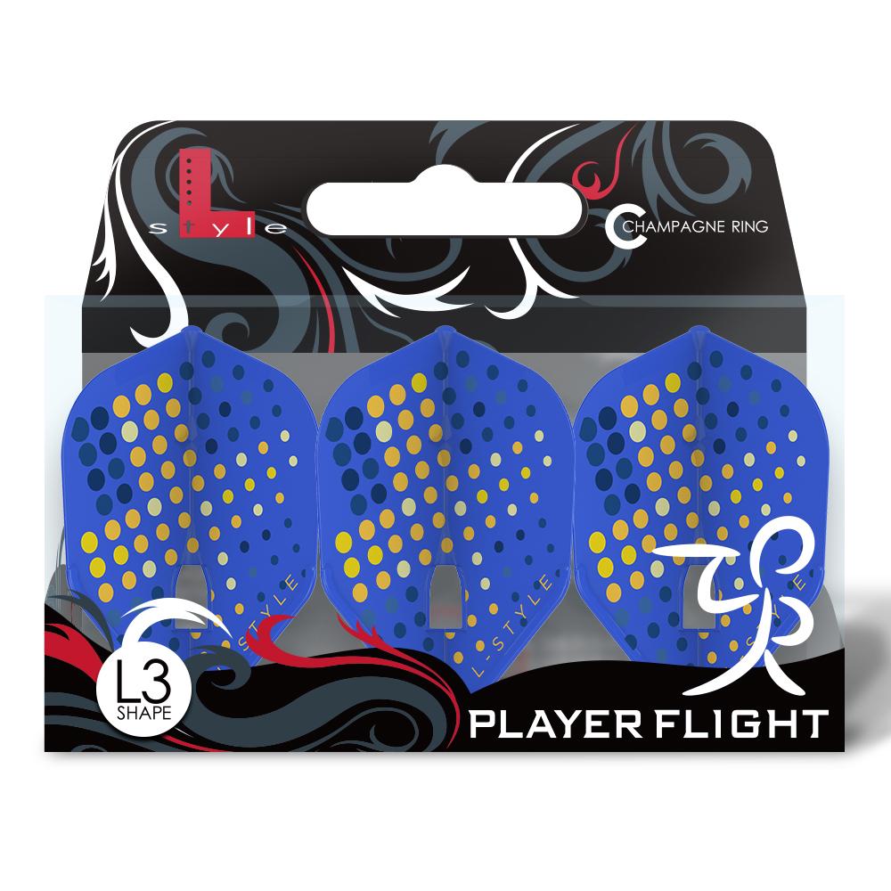 L -Style Signature Flights -  Daniel Larsson V1 L3PRO - Blue