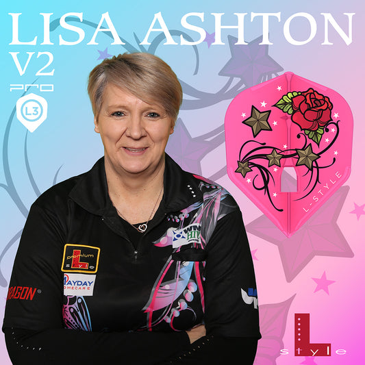 L -Style Signature Flights - Lisa Ashton V2 L3 PRO - Pink