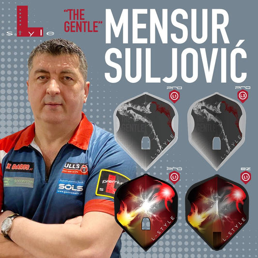 L-Style Mensur Suljovic "The Gentle" Fusion L1 Pro Flights