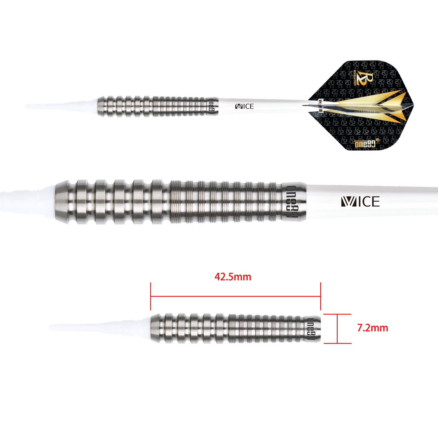 One80 Revolution Dart - Re-ctix Softip
