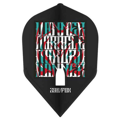 L -Style Signature Flights - Mikuru Suzuki V4 shape Black