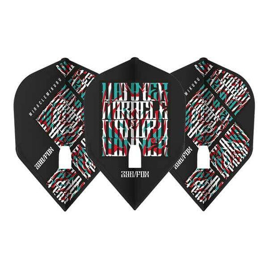 L -Style Signature Flights - Mikuru Suzuki V4 shape Black