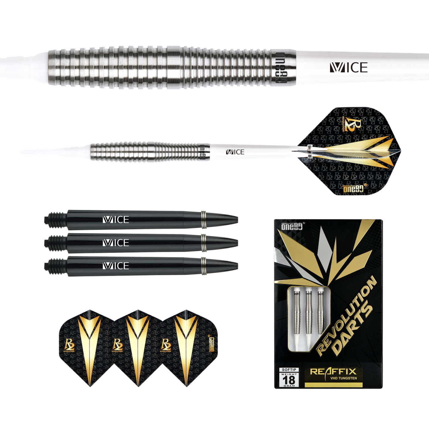 One80 Revolution Dart - Re-affix Softip